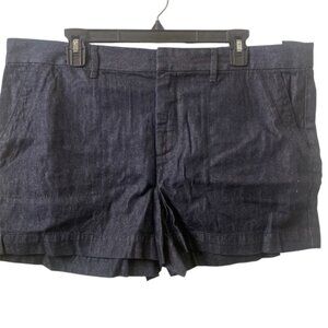 Loft High Rise Black Shorts High Rise Size 32/14 NWT